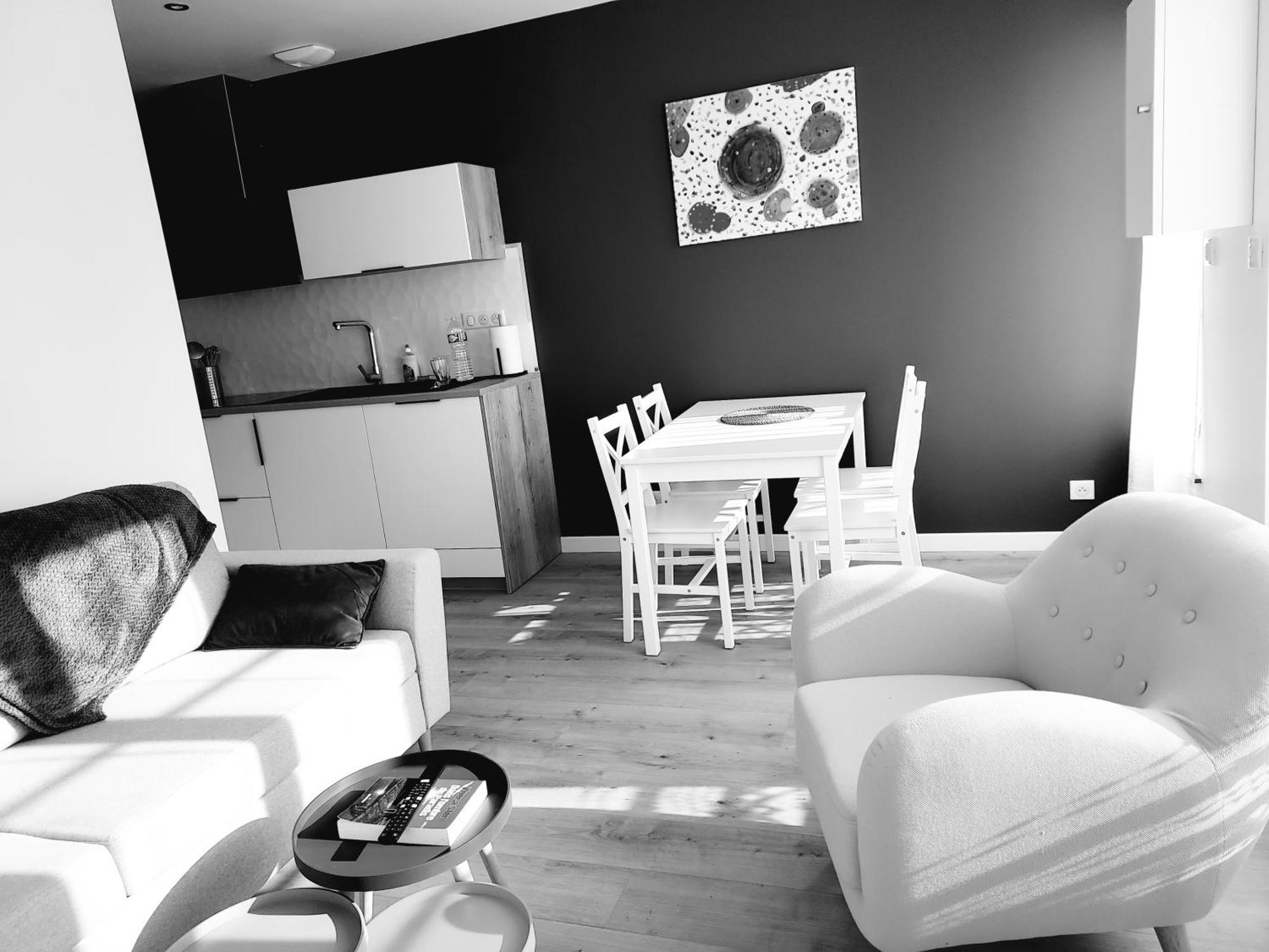 La Cle Du Genie Apartman Ducey-Les Cheris Szoba fotó